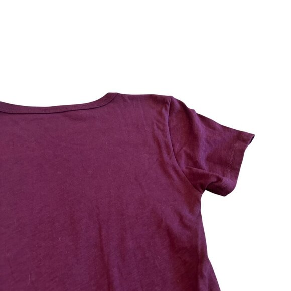 J. Crew Champagne T-Shirt Sequin Stretch 100% Cotton Casual Brunch Girly Size XS - Picture 6 of 10